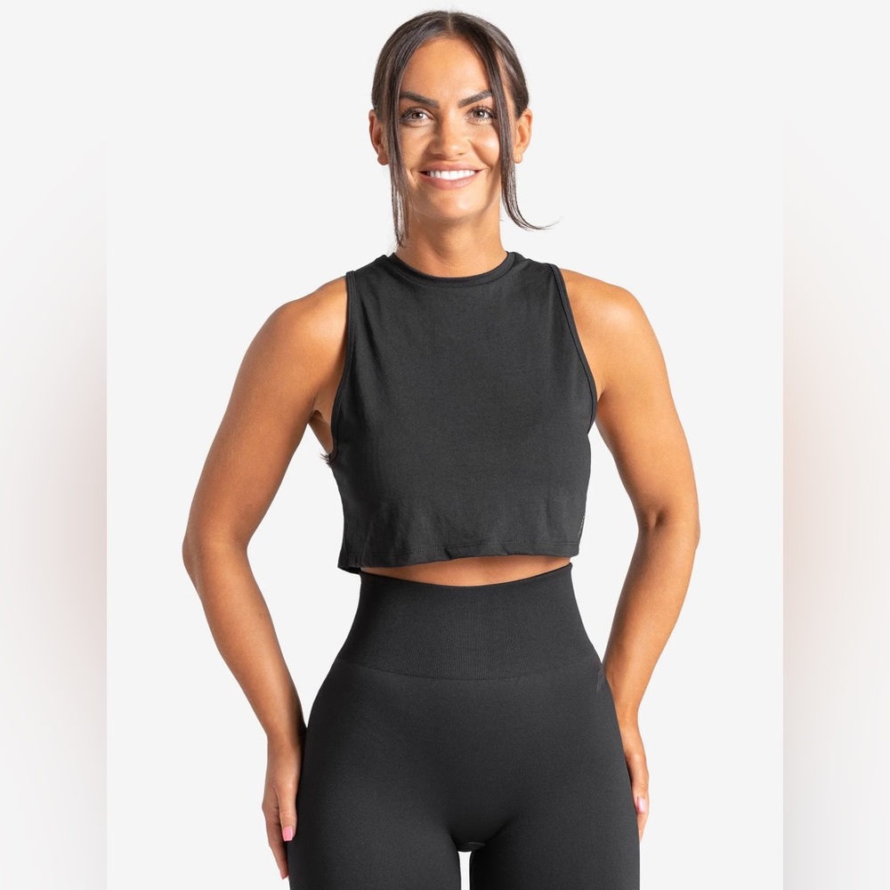 Pursue Fitness Knot Back Tank Top